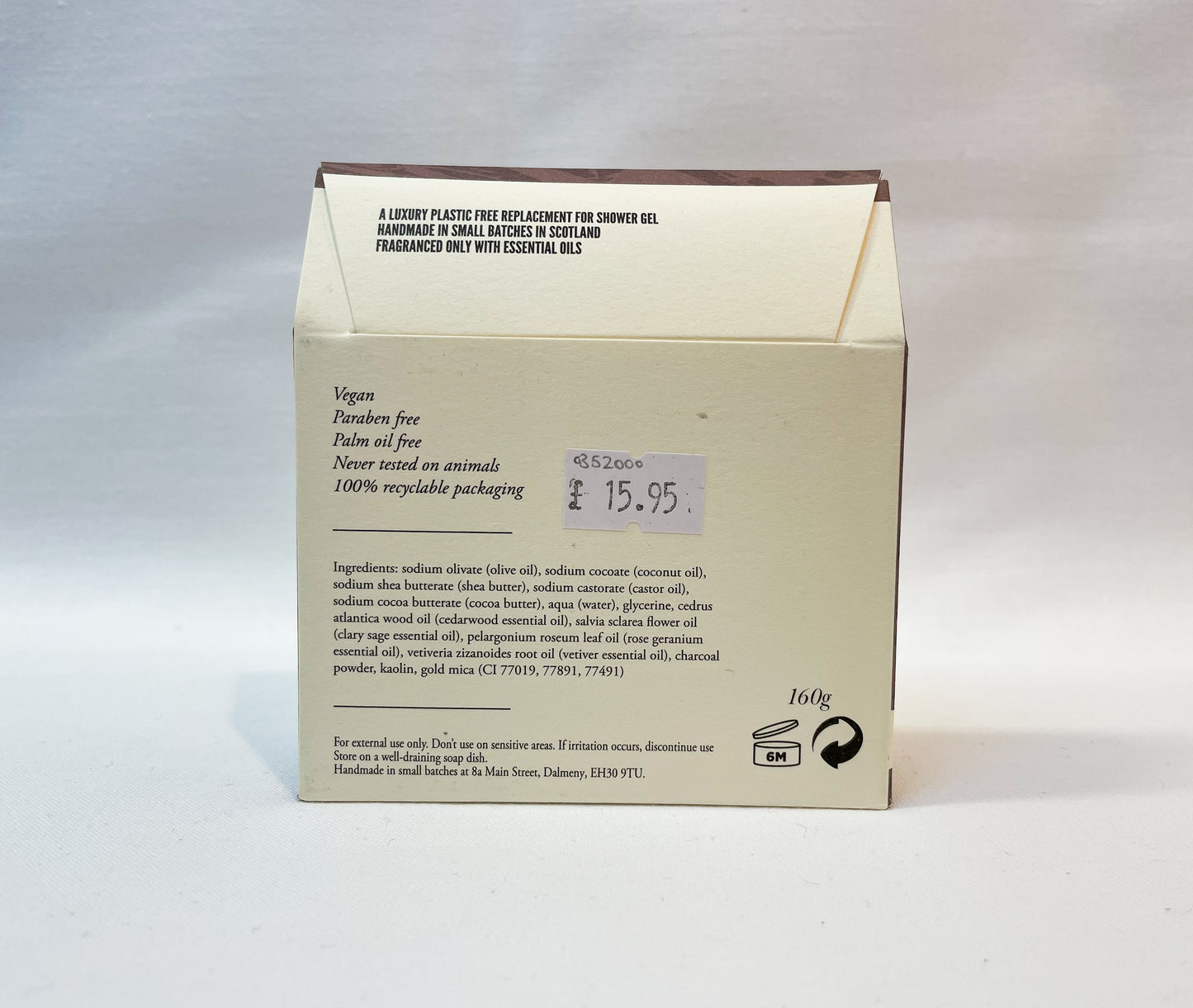 Cedarwood, Clary Sage, Rose Geranium and Vetiver Soap