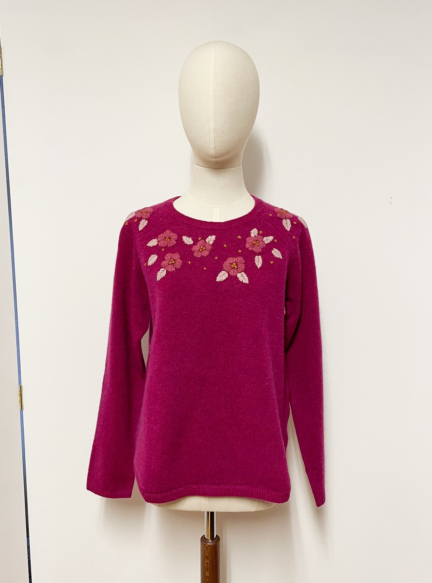 Pink Flower Jumper