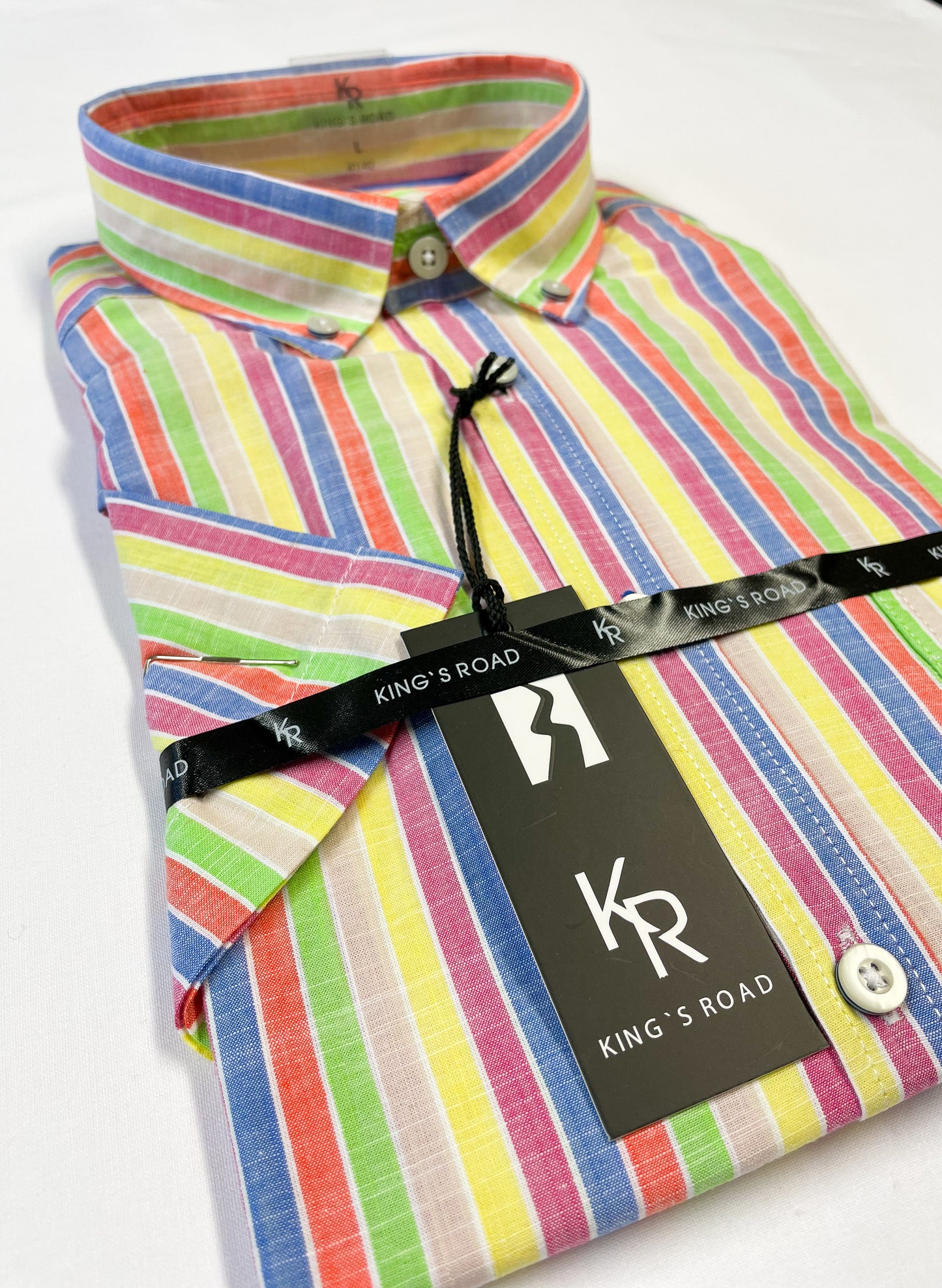 Multi-coloured Stripe Shirt