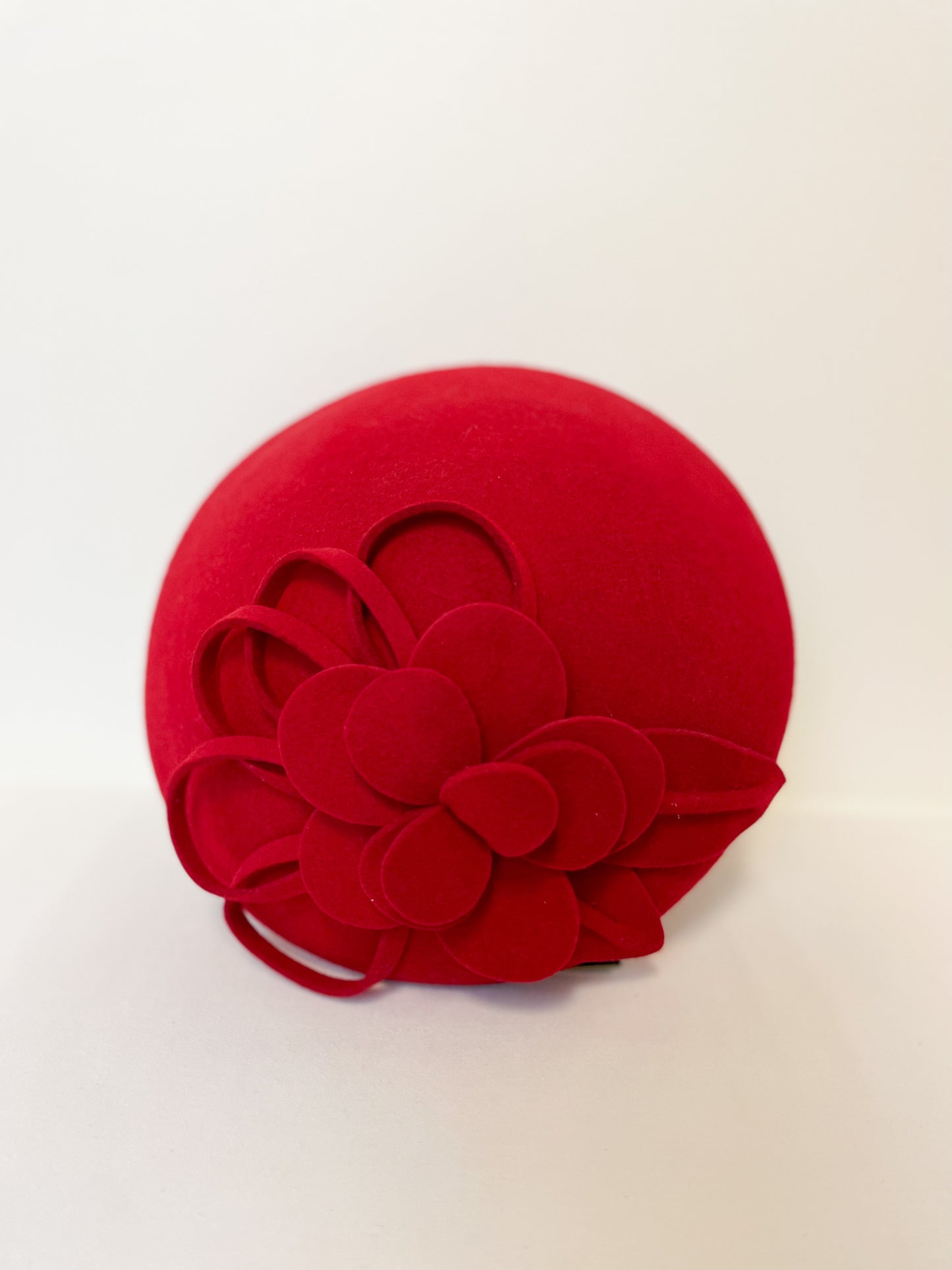 Red Flower Pillbox