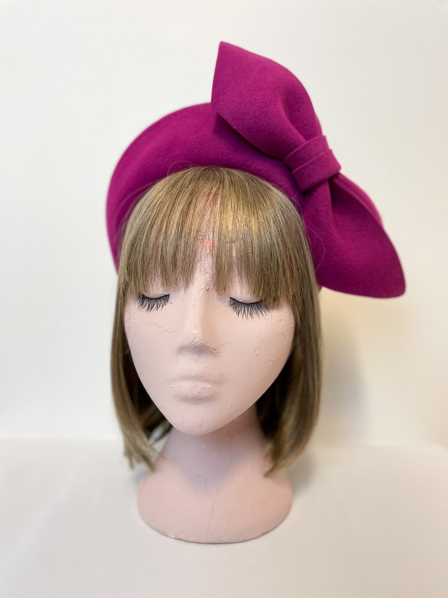 Fushia Bow Headband