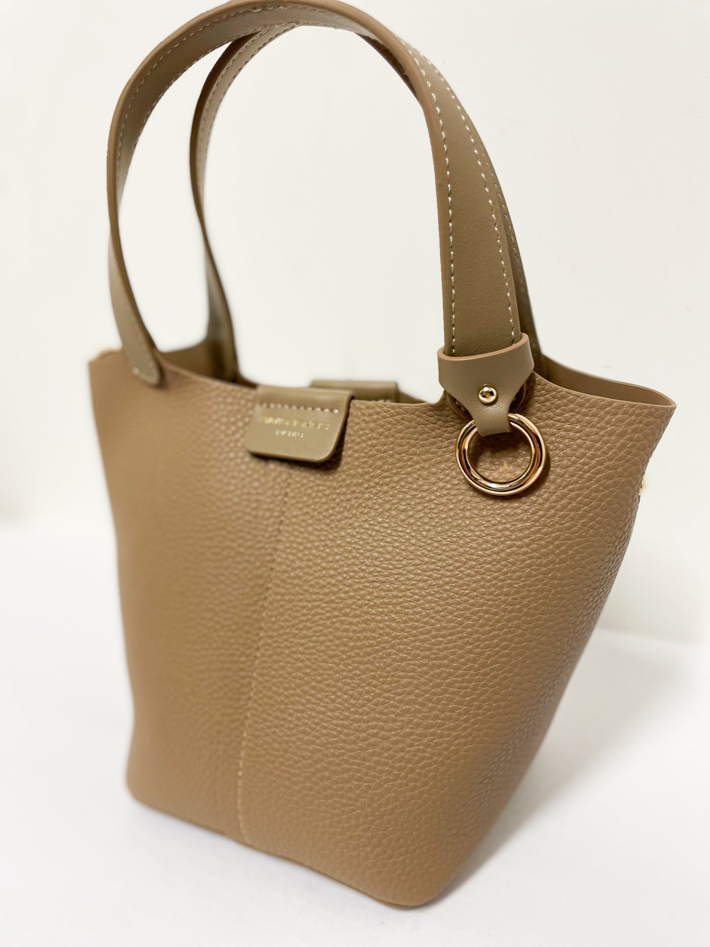 Camel Small Bucket Bag