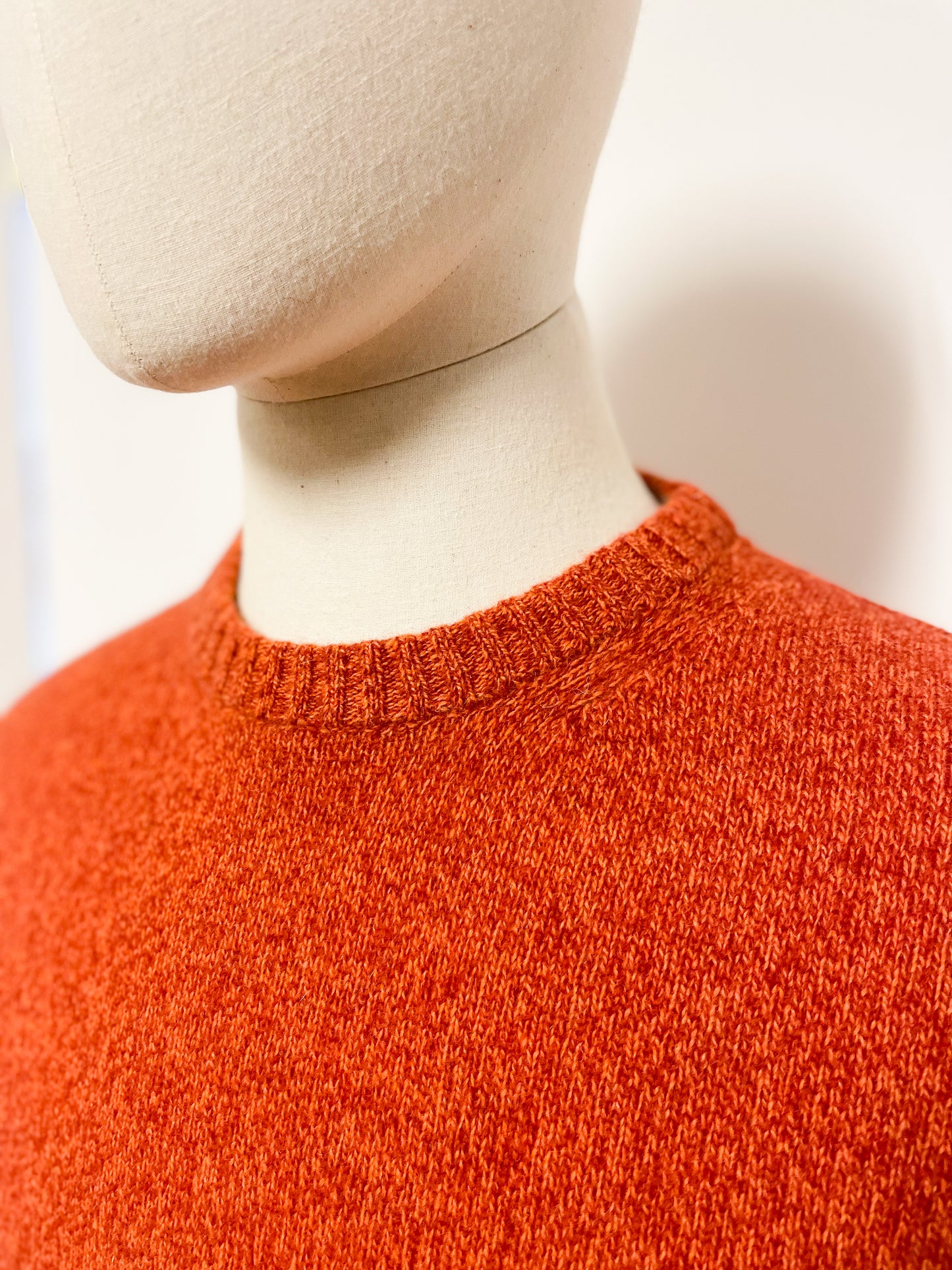 Orange Crew Neck