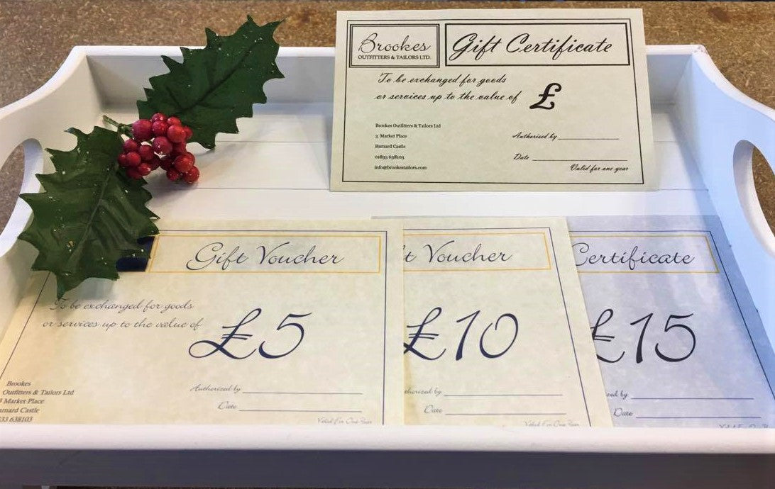 Gift Vouchers