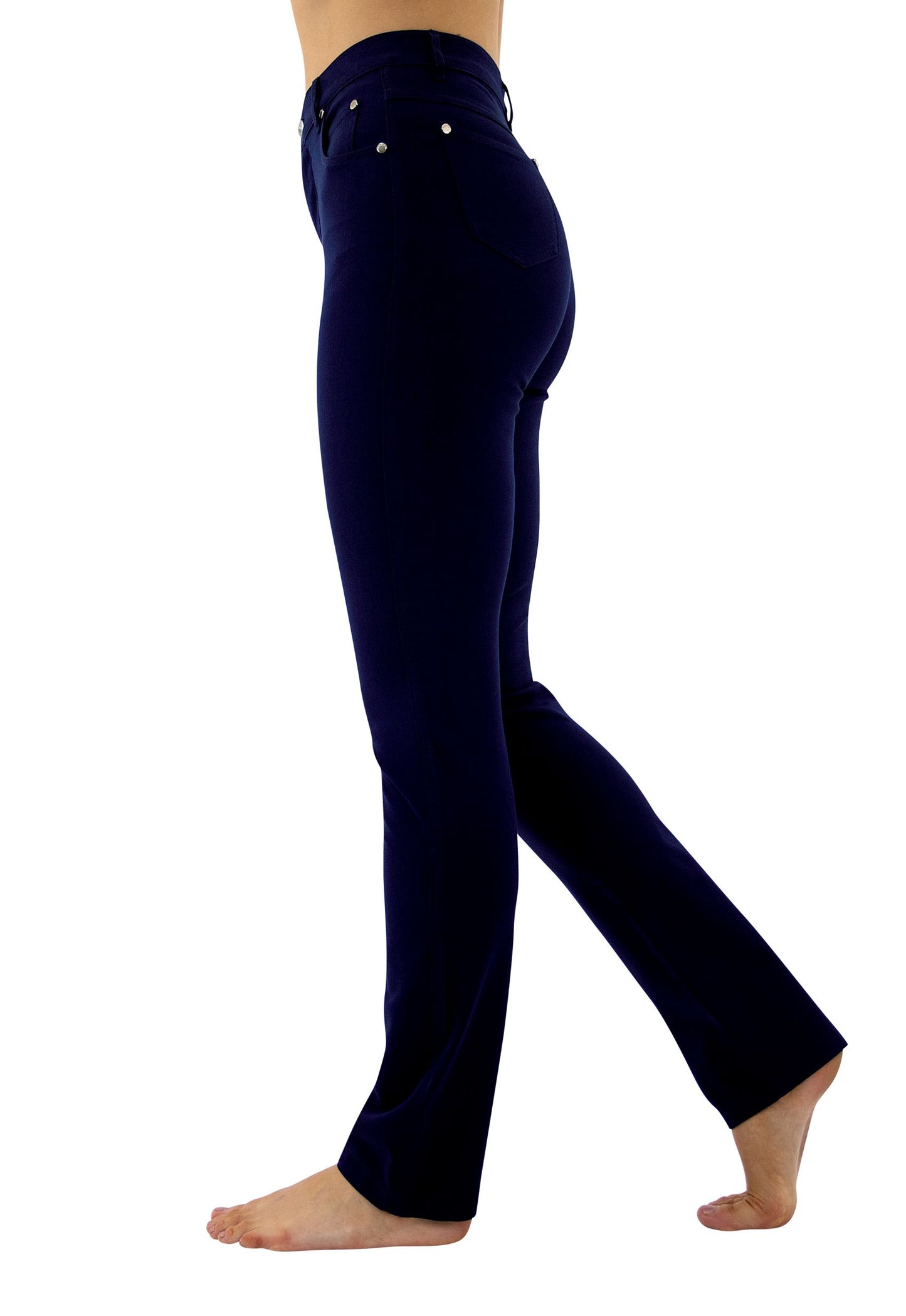 Navy Slim Straight Leg Jean