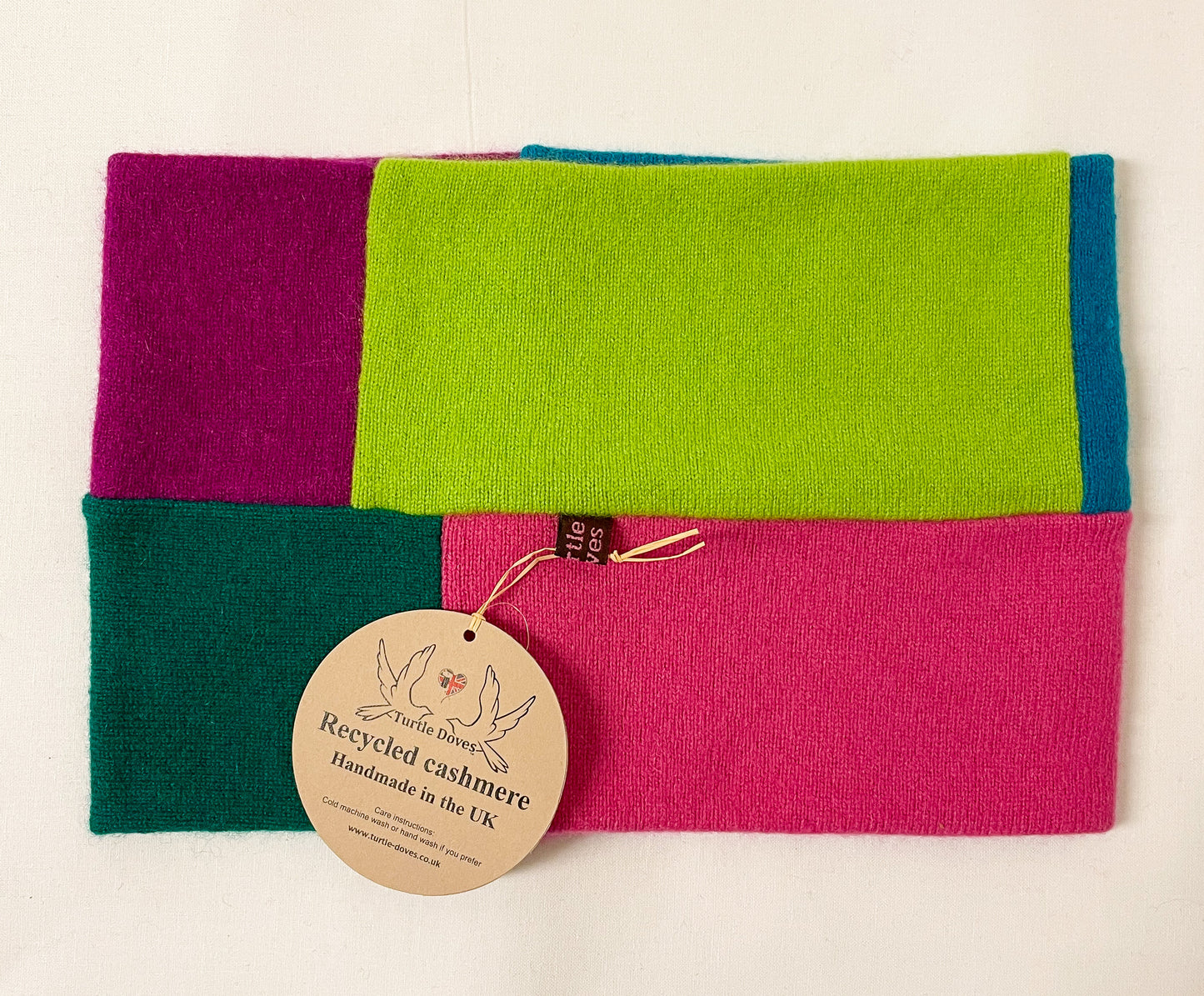 Cashmere Patchwork Neck Warmer