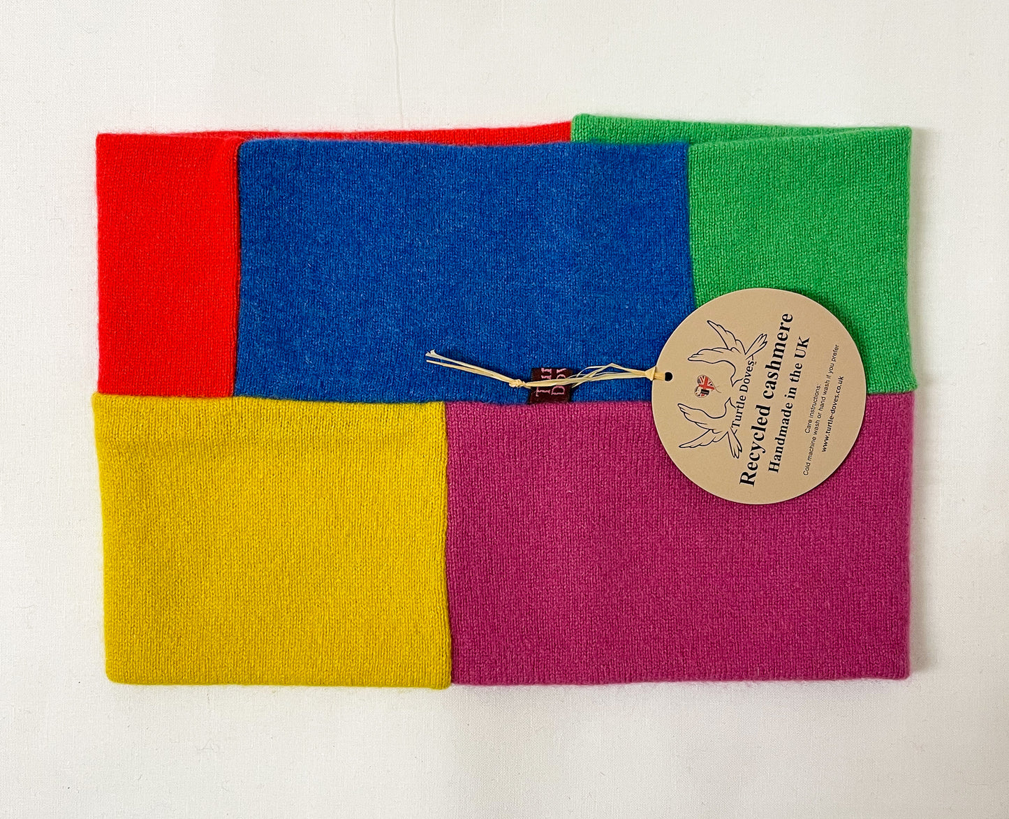 Cashmere Patchwork Neck Warmer