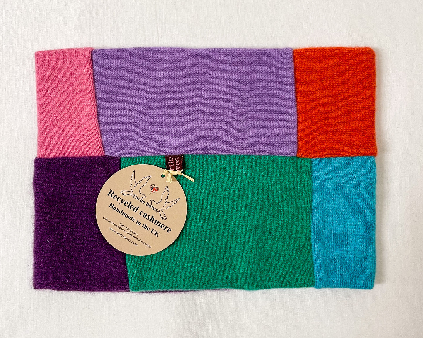 Cashmere Patchwork Neck Warmer