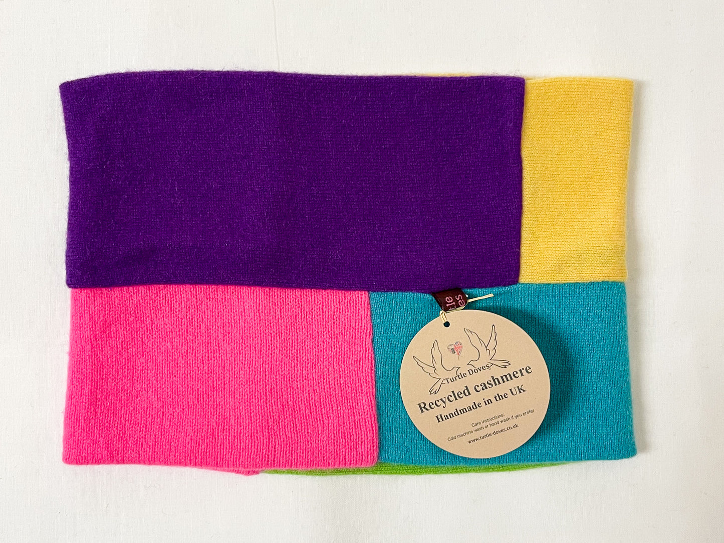 Cashmere Patchwork Neck Warmer