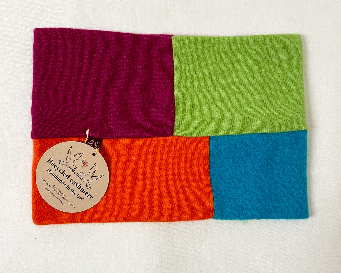 Cashmere Patchwork Neck Warmer