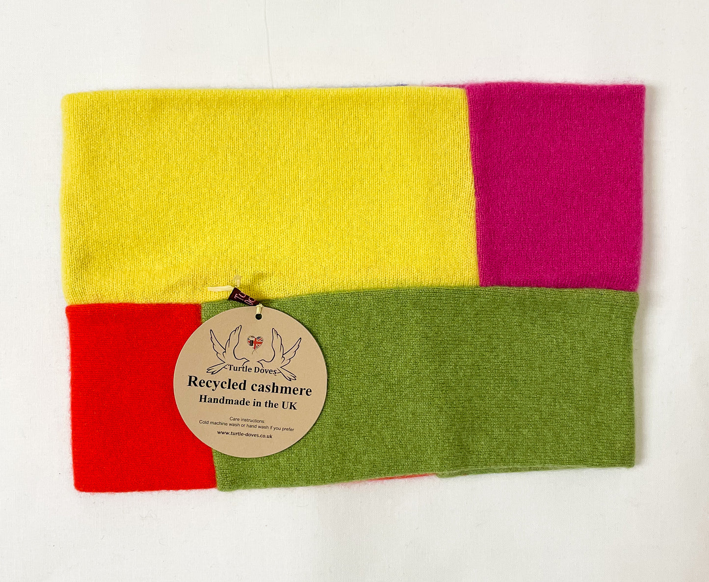 Cashmere Patchwork Neck Warmer