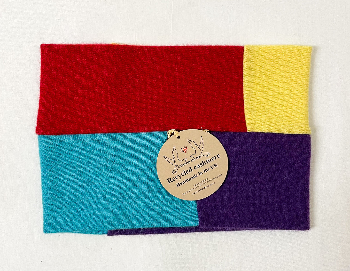Cashmere Patchwork Neck Warmer