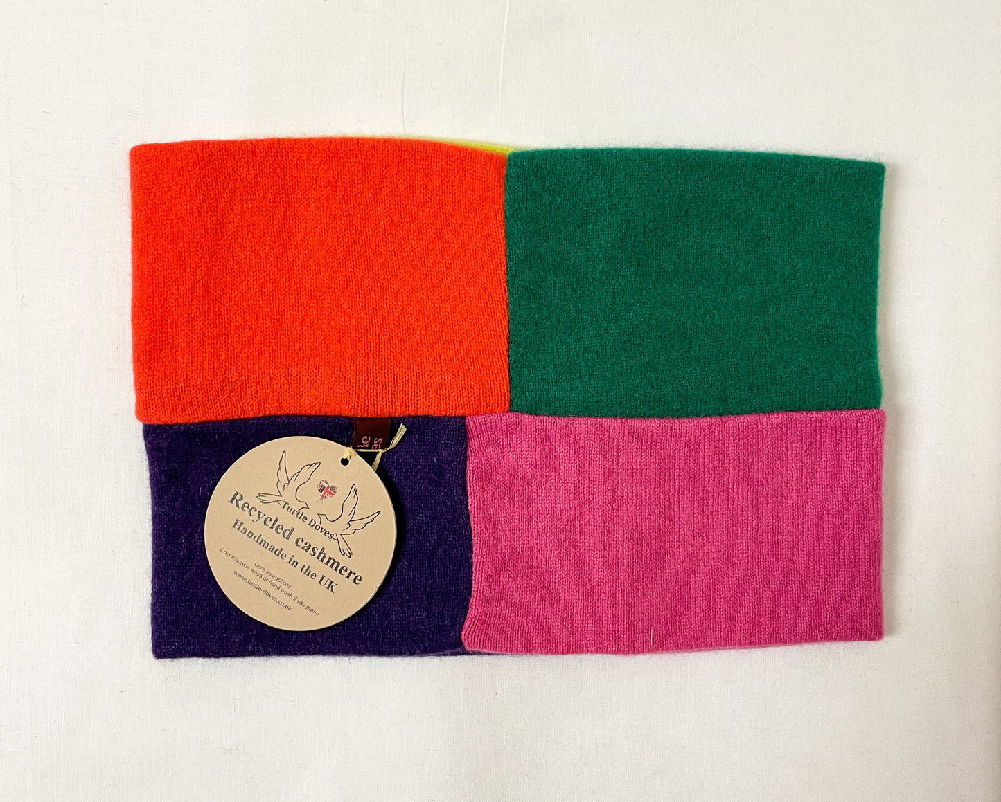 Cashmere Patchwork Neck Warmer