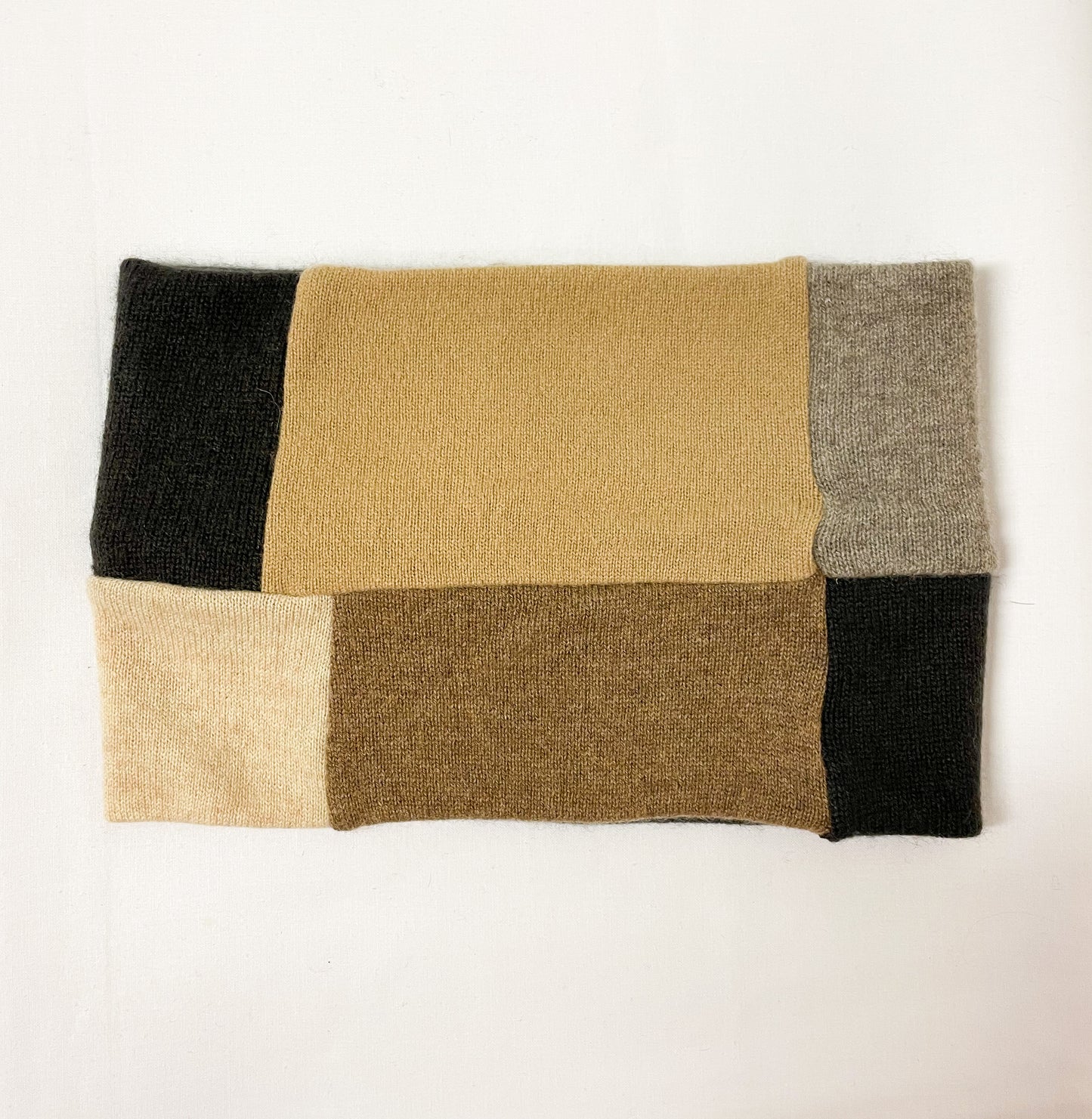 Cashmere Patchwork Neck Warmer