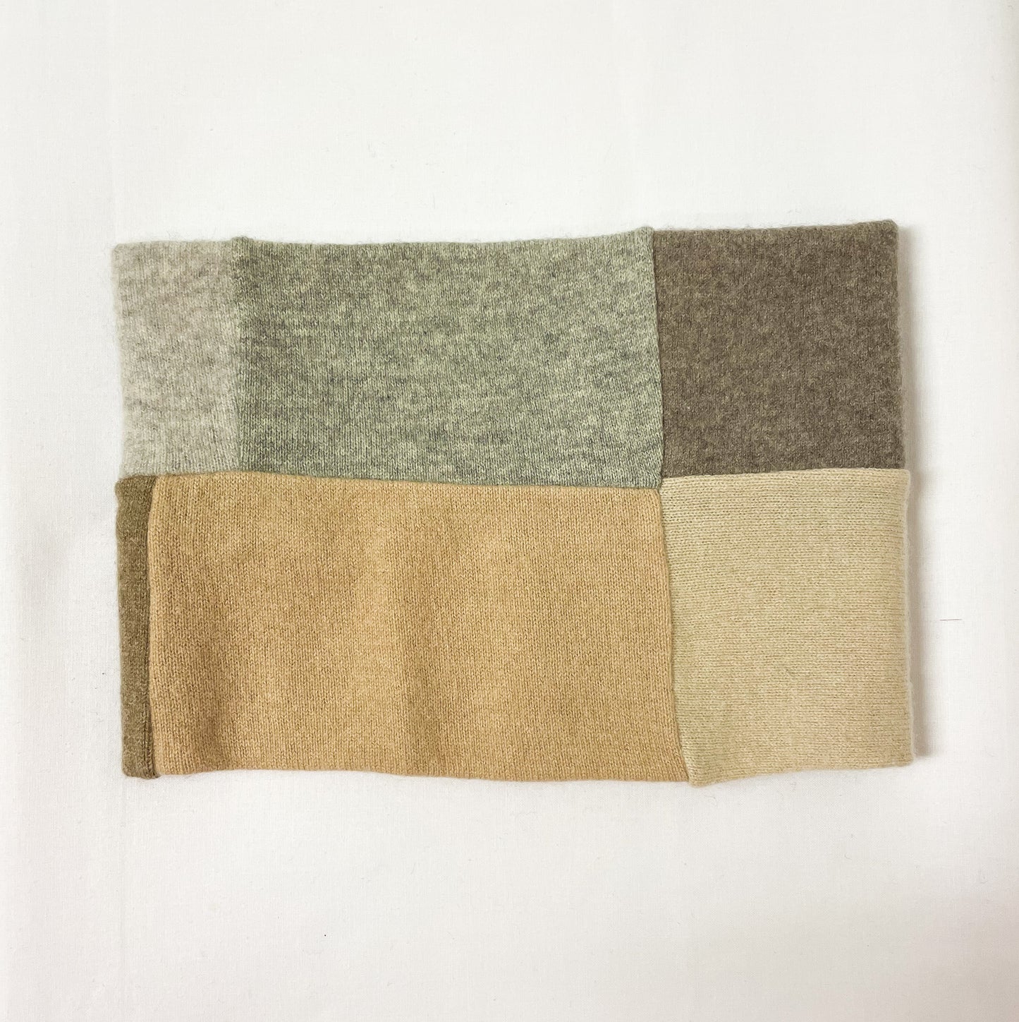 Cashmere Patchwork Neck Warmer