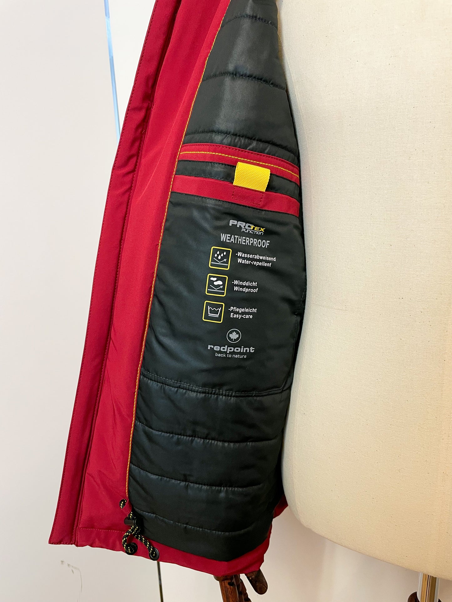 Red Weatherproof Coat