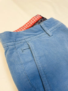 Baby Blue Needle Corduroy Trousers