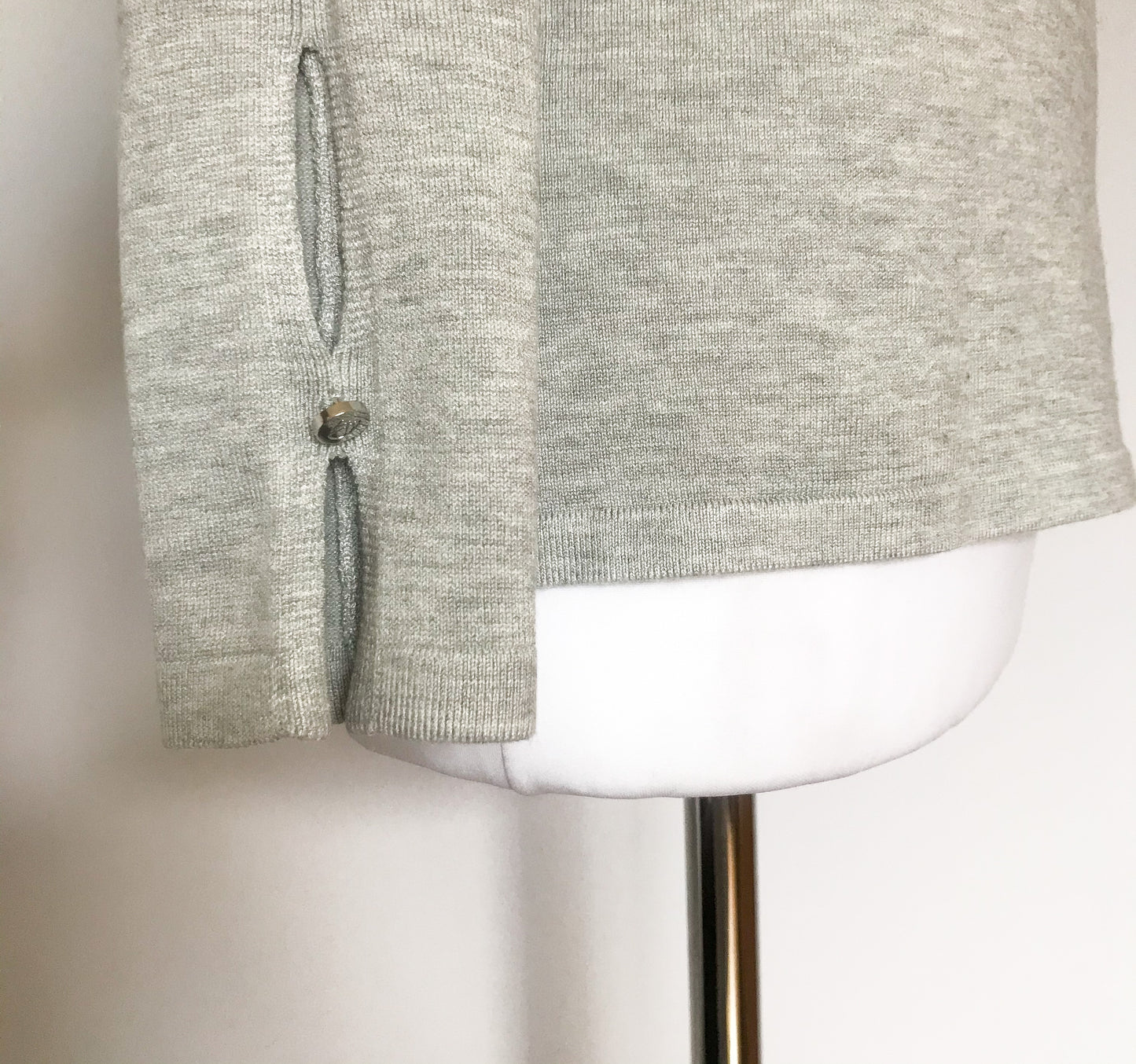 Light Grey Long Sleeve Top