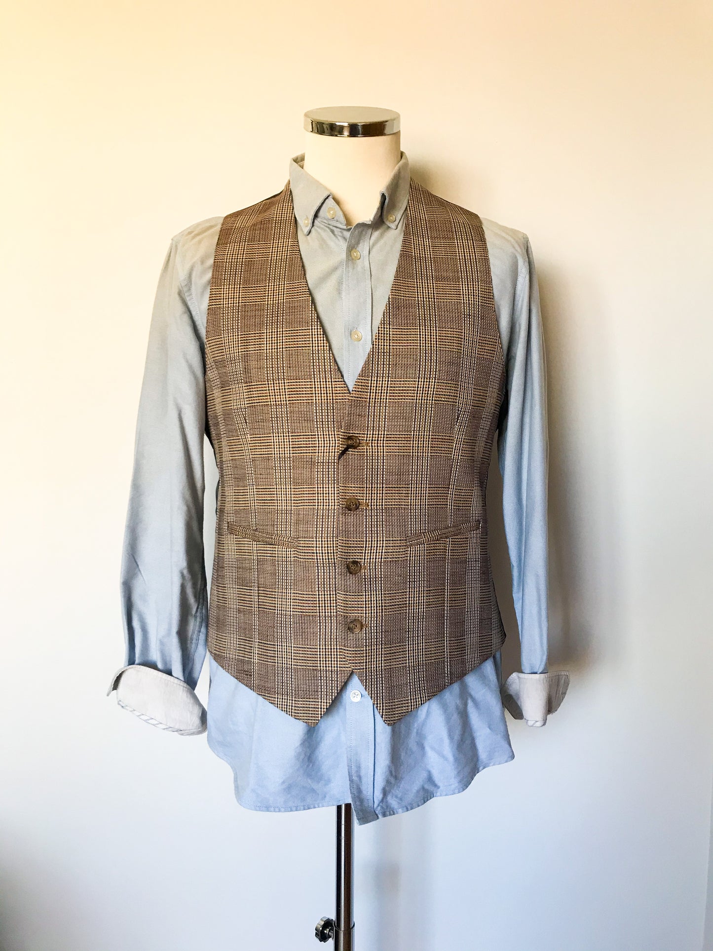 Check Waistcoat.