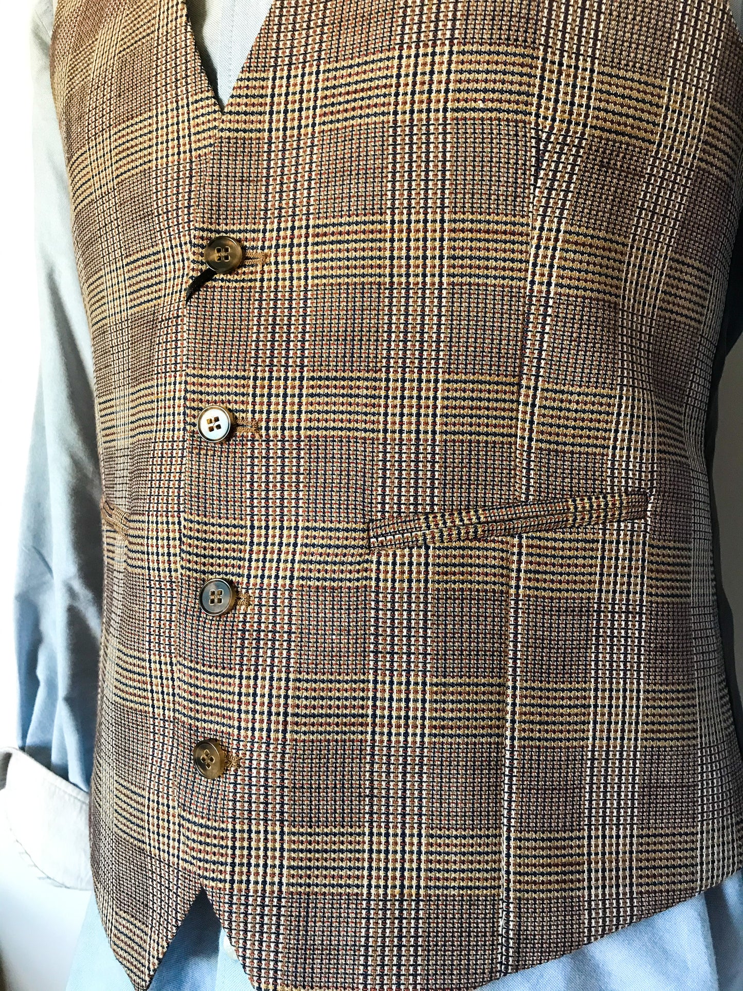 Check Waistcoat.