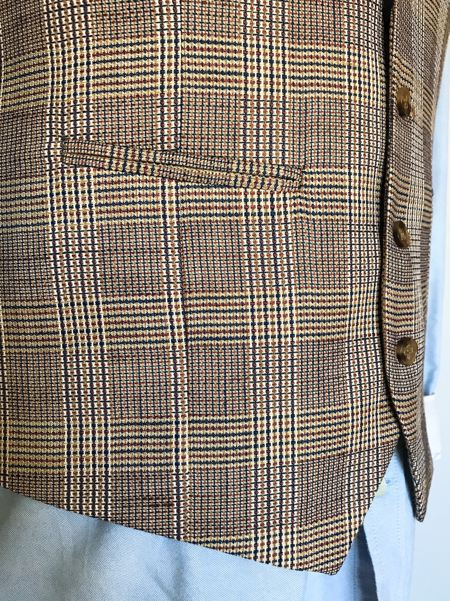 Check Waistcoat.
