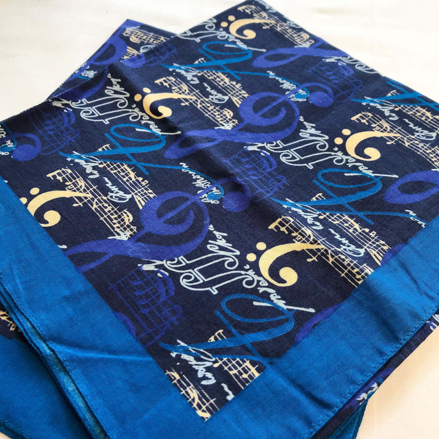 Music Design Handkerchief