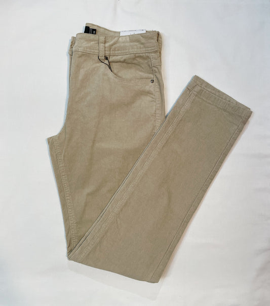 Light Beige Needle Cord Trousers