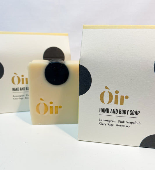 Lemongrass, Pink Grapefruit, Clary Sage and Rosemary Soap