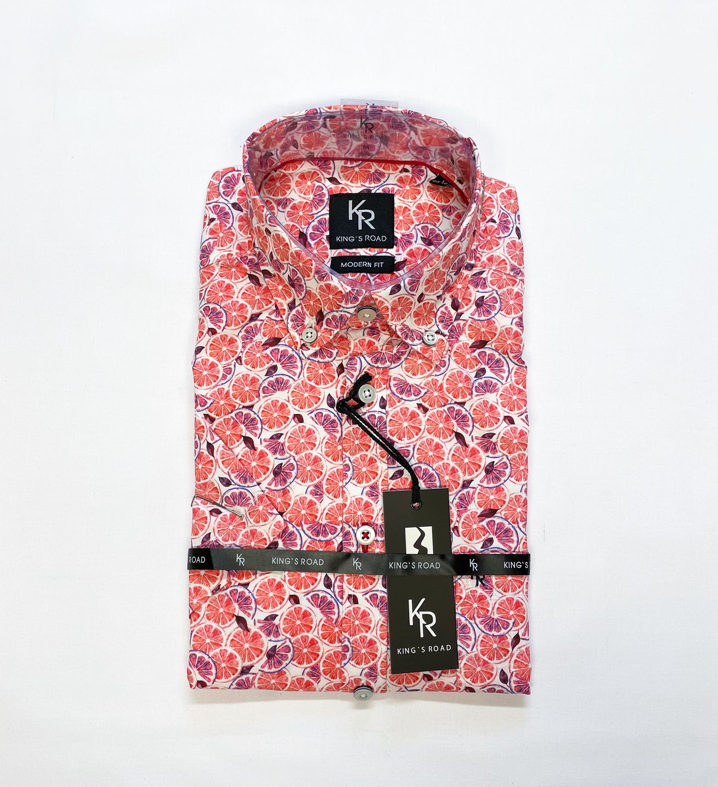 Pink Grapefruit Short Sleeved Shirt