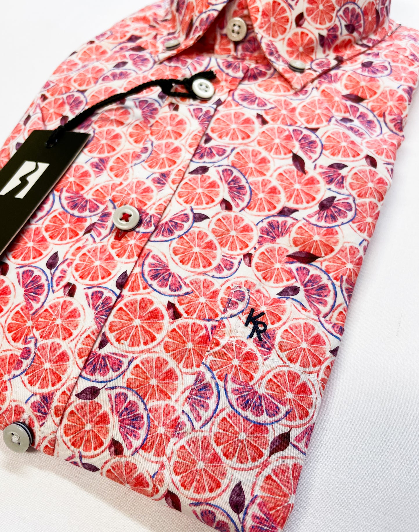 Pink Grapefruit Short Sleeved Shirt