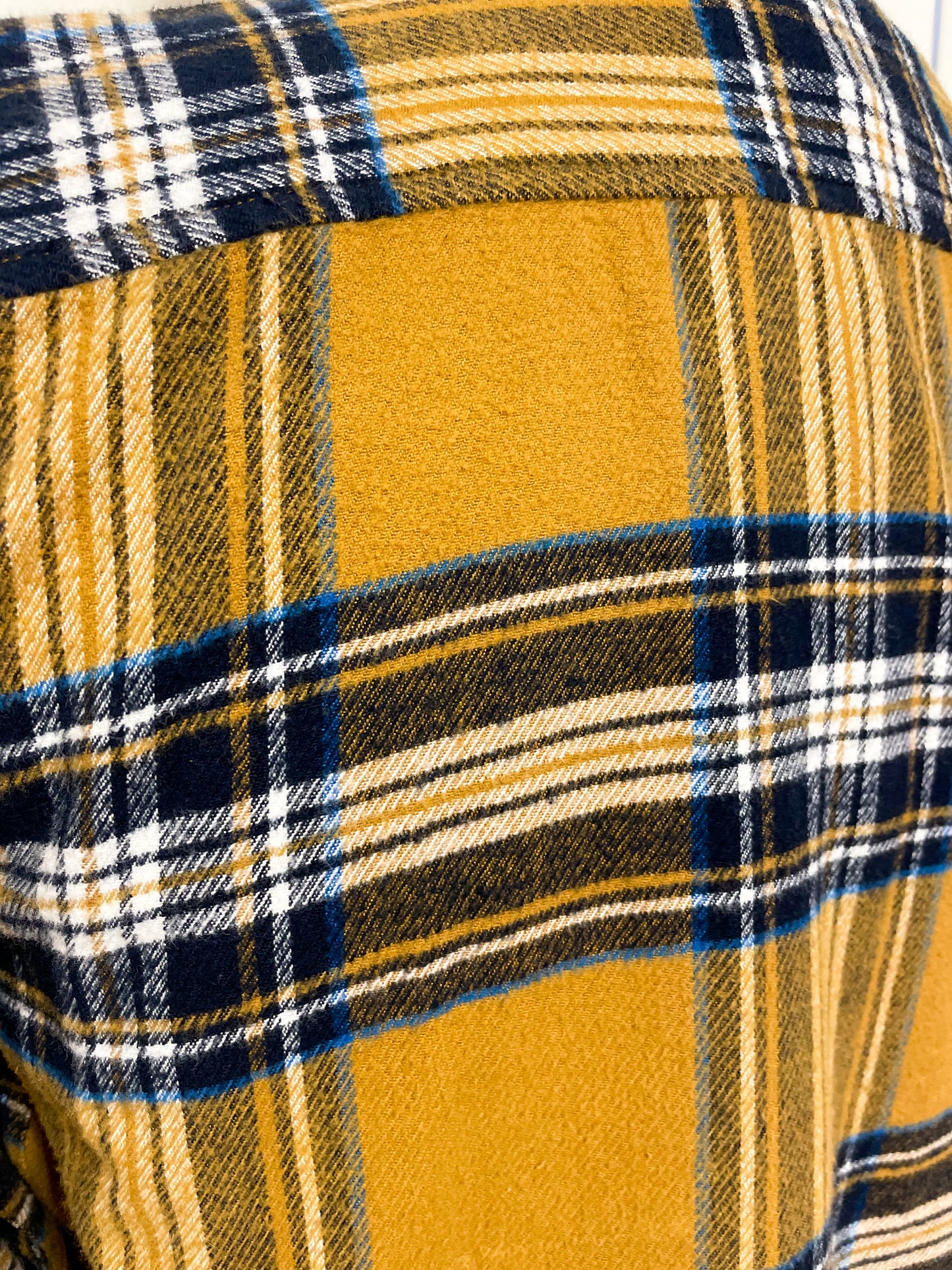 Mustard Checked Shirt