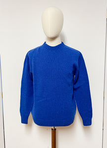 Blue British Wool Jumper