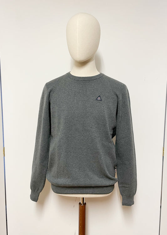 Grey Crew Neck Jumper