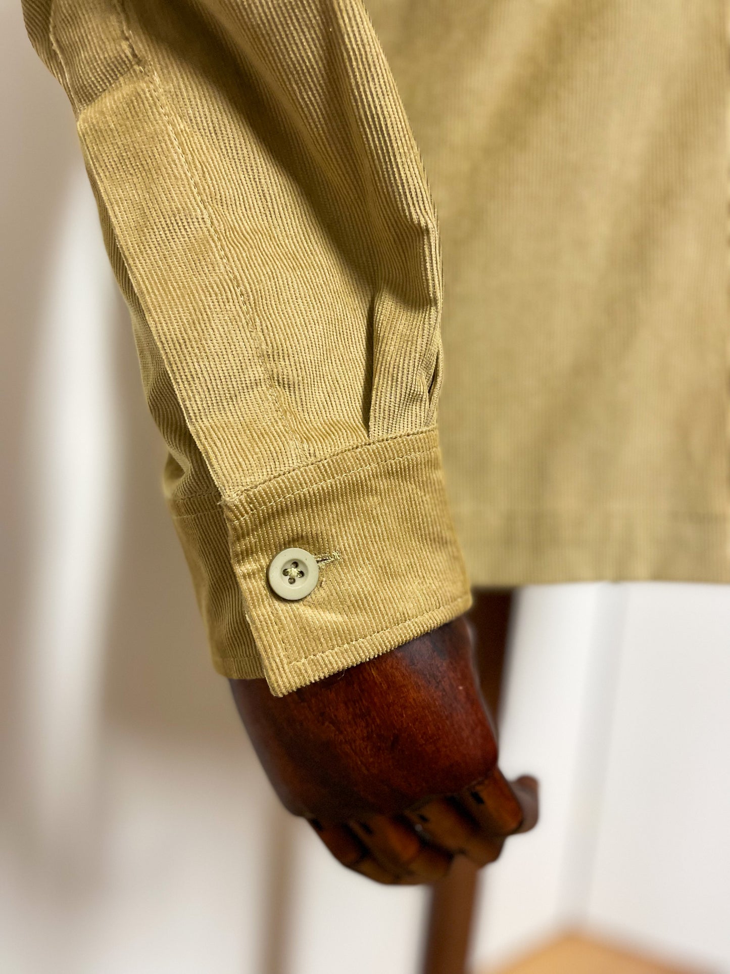 Camel Corduory Zip Jacket