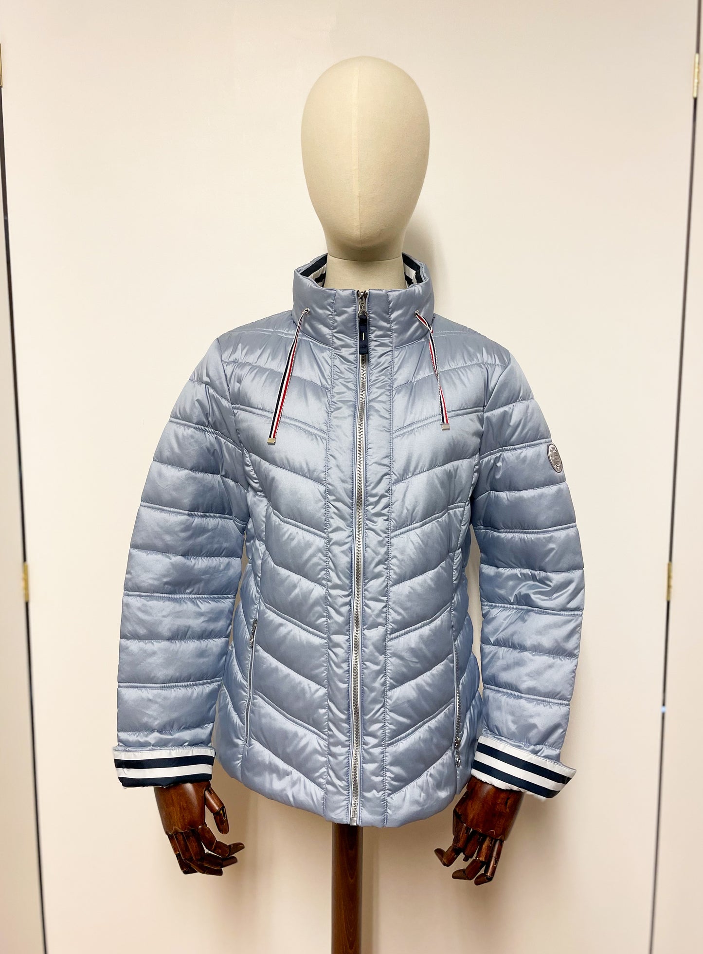 Powder Blue Padded Coat