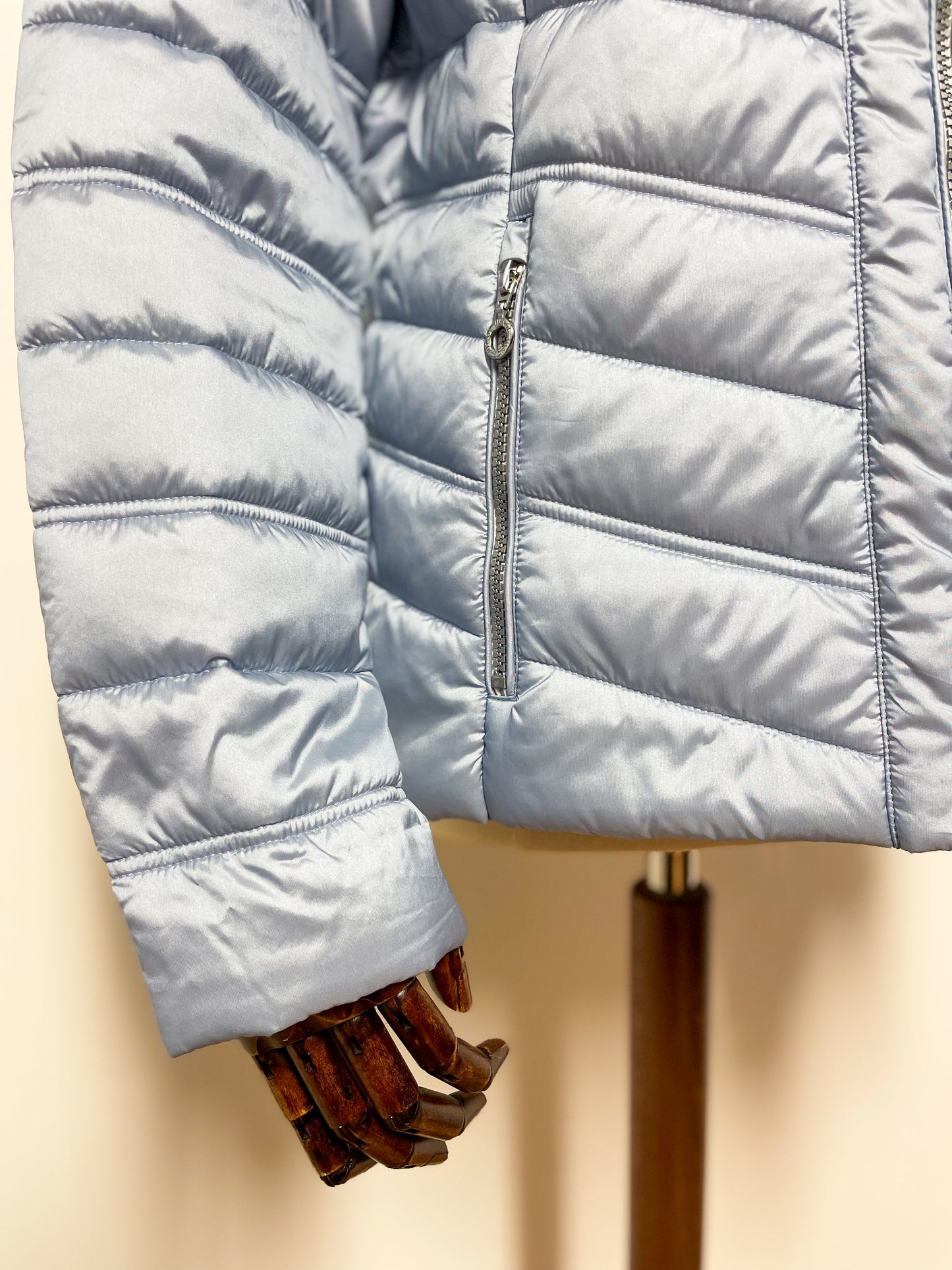 Powder Blue Padded Coat