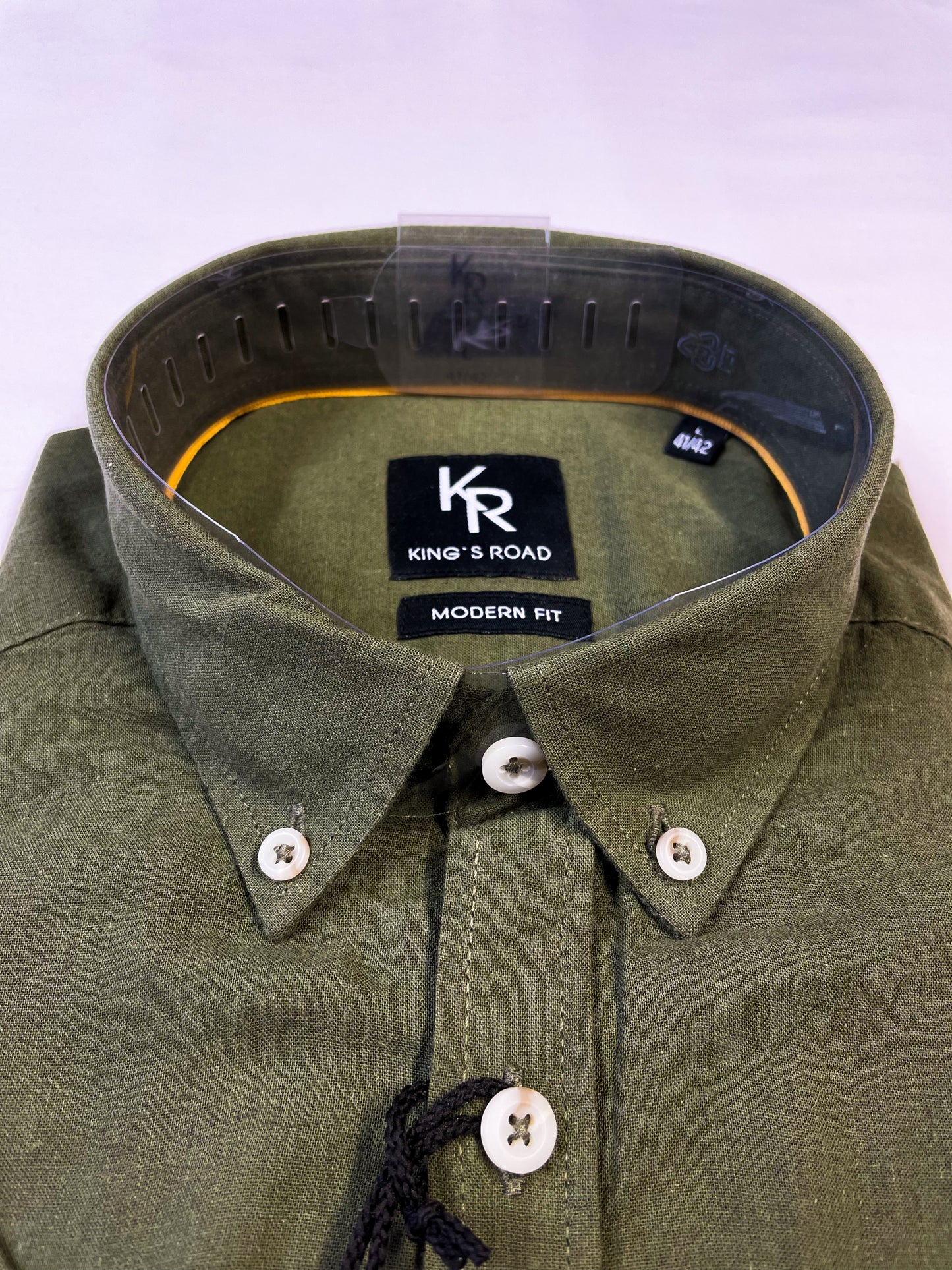 Olive Green Short Sleeve Shirt