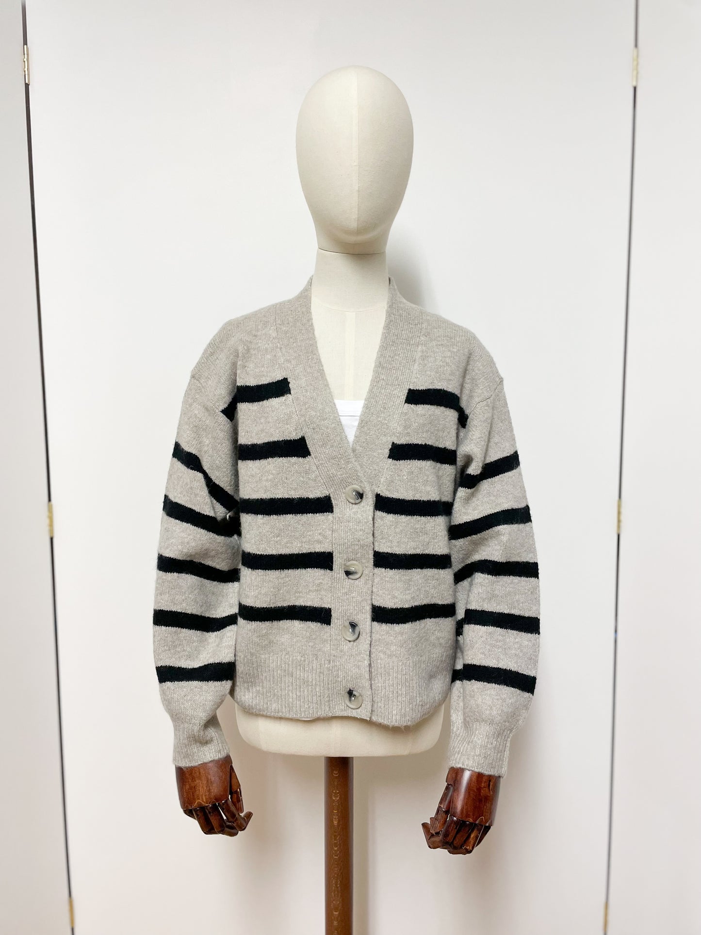 Chunky Stripe Cardigan