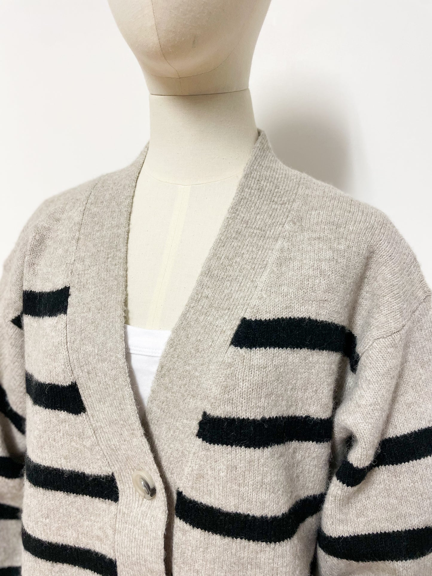 Chunky Stripe Cardigan