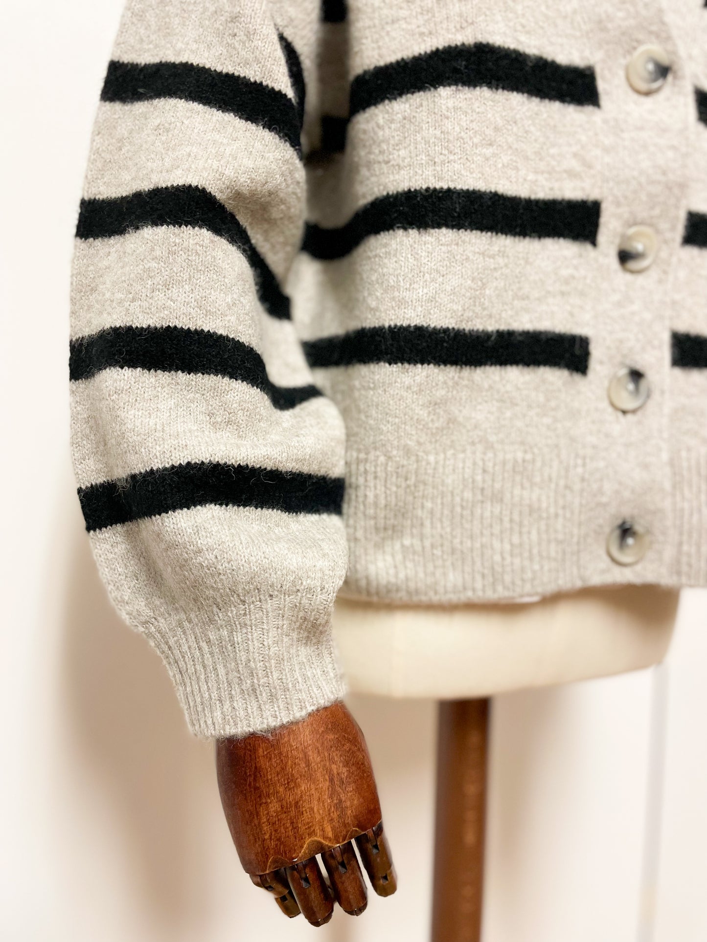 Chunky Stripe Cardigan