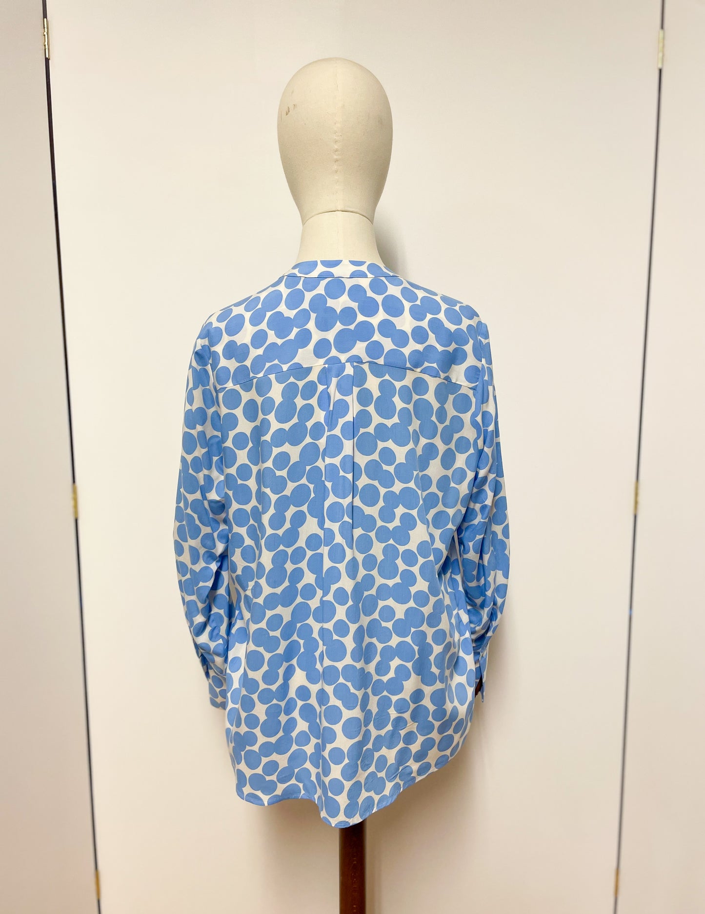 Blue Spot Blouse