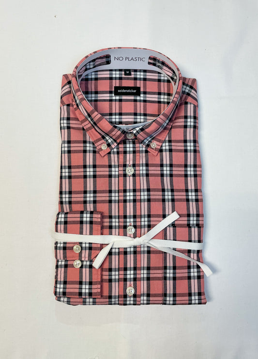 Pink Checked Shirt