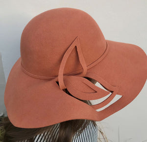 Wide Brim Cutaway Hat
